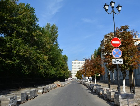 Ограничения движения распространены на всю улицу Волжскую