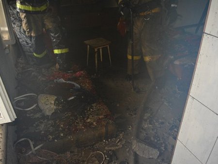 Причиной пожара в доме на Кутякова стала старая печь
