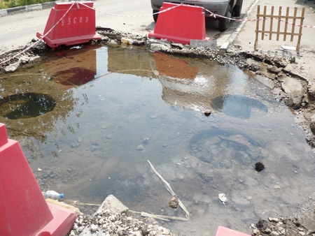 В Ленинском районе несколько домов остались без воды