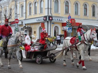 Центр Саратова перекроют из-за новогоднего шествия