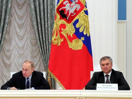 Володин стал третьим по влиятельности политиком России в 2016 году