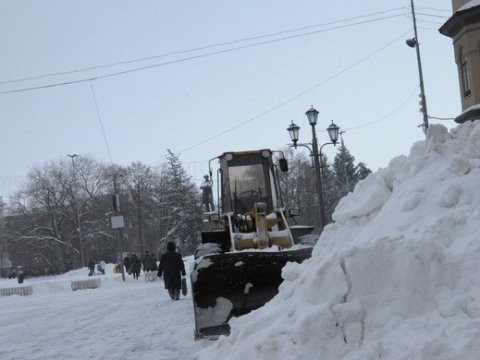 В Саратове выпал 21 сантиметр снега. Фоторепортаж