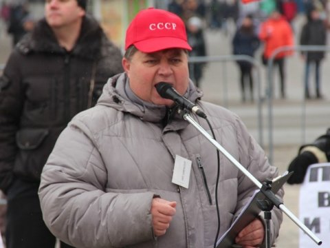 На коммуниста Сорокина составили протокол о нарушении проведения митинга