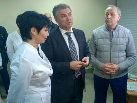Вячеслав Володин проинспектировал больницу в Красном Куте