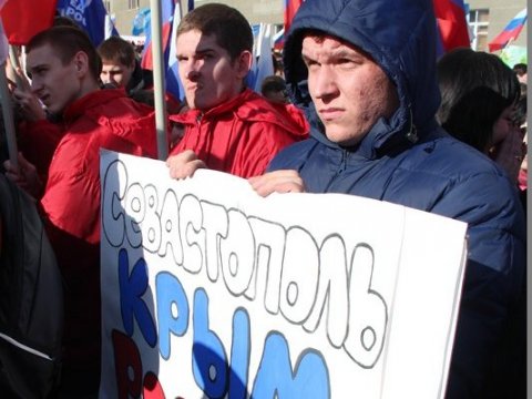В России снова сгоняют студентов на «крымские» митинги