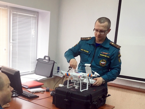 Учиться управлению беспилотниками спасатели будут на «Динамо»
