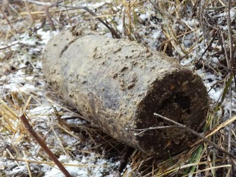 В Саратовском районе ОМОН уничтожил снаряд времен войны 