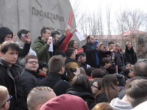 В полиции не подтверждают возможные задержания ста участников антикоррупционной прогулки
