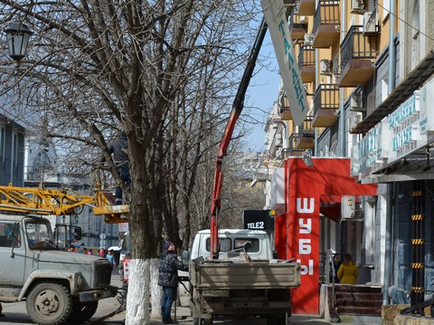 Предприниматели о демонтаже вывесок на проспекте Кирова: «Плакать хочется»