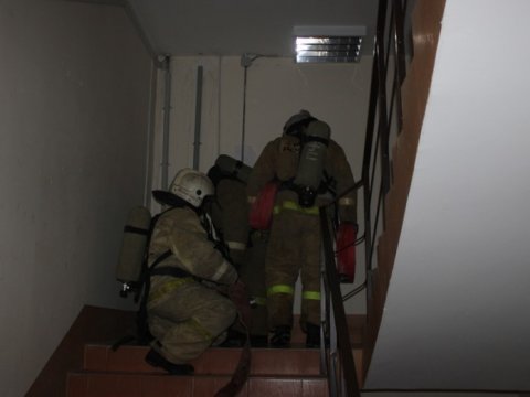 Жителей саратовской многоэтажки эвакуировали из-за ночного пожара