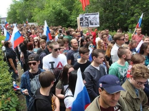 Организатор митинга Навального в Саратове: «Нас здесь больше трёх тысяч!»