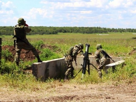«Мастера артиллерийского огня-2017». В Саратовской области отстрелялись миномётчики