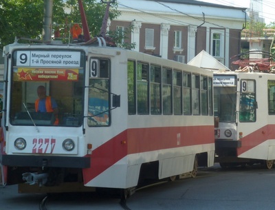 В Саратове женщина попала под трамвай