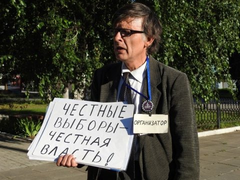 Пикет за свободу узников 6 мая собрал в Саратове 10 человек