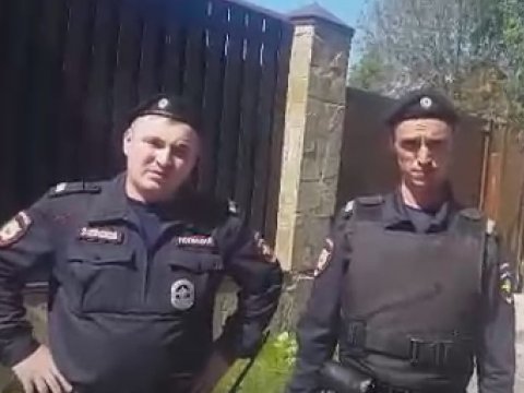 Столичные полицейские заняли дом Мальцева в Лохино 