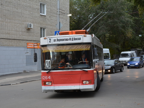 В Саратове третий день не ходят троллейбусы по маршруту 2А