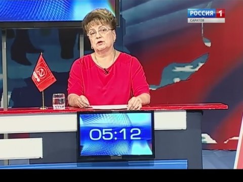 На ГТРК «Саратов» забраковали предвыборные ролики Алимовой из-за мужского профиля