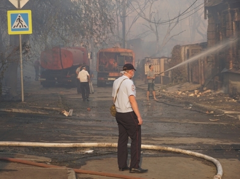 Масштабный пожар в Ростове-на-Дону оставил без жилья 218 семей