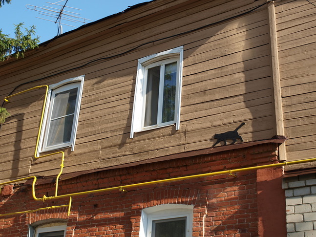 В Саратове волонтеры закончили реставрацию фасада дома на Северной