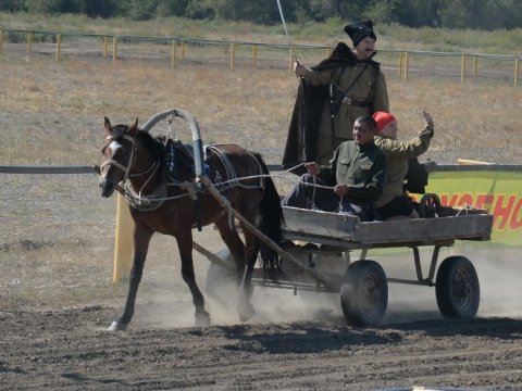 В Новоузенске открыли обновленный конноспортивный комплекс