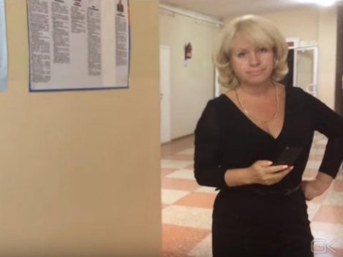 Директор школы Марина Радаева после выборов ушла на больничный