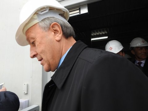 Радаев открыл солнечную электростанцию в Пугачеве