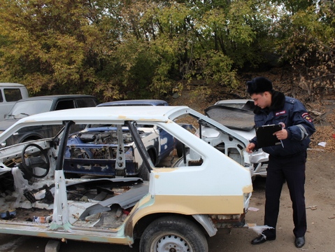 В Саратове нашли 11 машин скрывшихся нарушителей