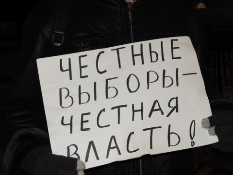 На «конституционном» пикете в Саратове поддержали выдвижение Навального в президенты