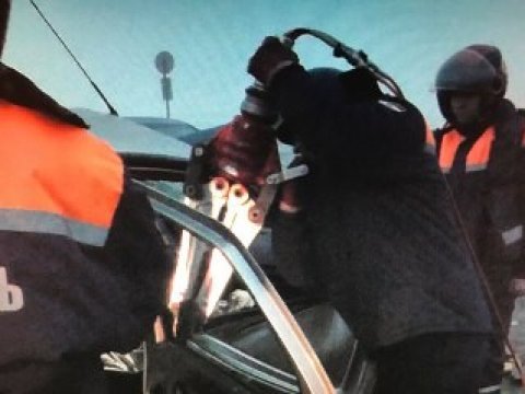 У Рыбушки в столкновении с Peugeot погиб водитель Lada Granta