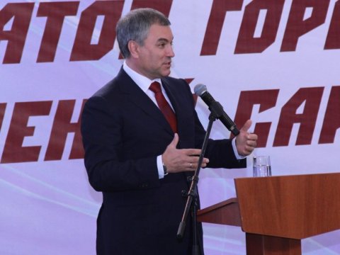 Володин рассказал депутатам о влиянии санкций на него