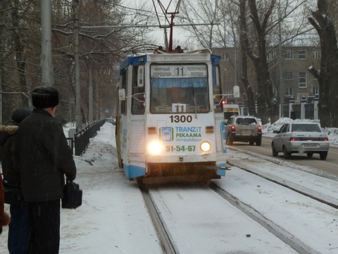 В Саратове встали трамваи 11-го маршрута