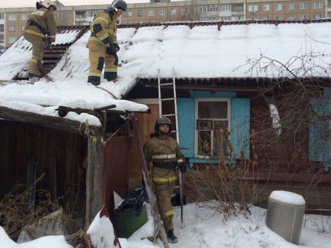 В утреннем пожаре под Самойловкой погибла пенсионерка