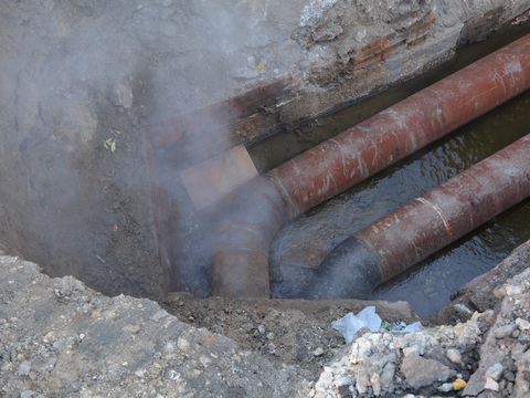 Из-за ремонта сетей на Кузнечной лишились отопления три дома