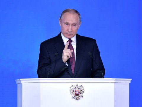 Путин заявил о создании в России ядерной крылатой ракеты