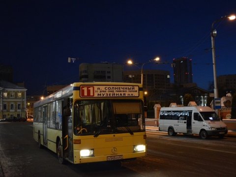 Саратовские автобусы будут работать до часа ночи
