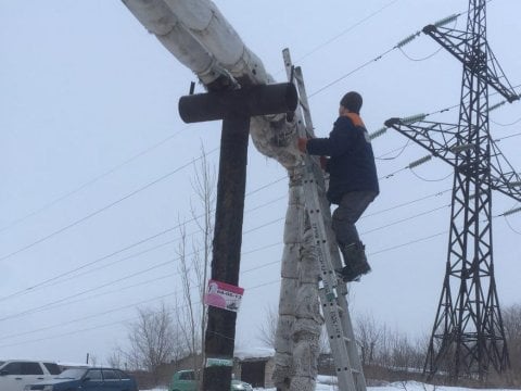 «Т Плюс» помогла коммунальщикам вернуть тепло в дома Елшанки