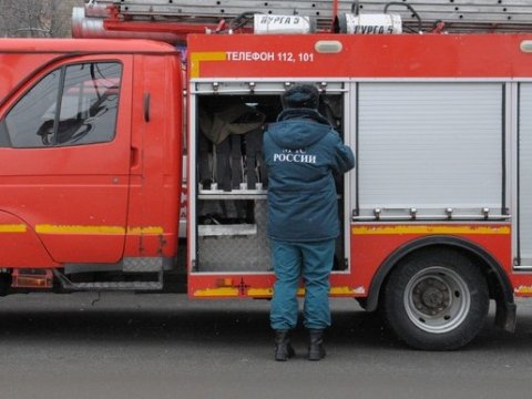 В Саратове ночью горел ресторан «Джентльмены удачи»