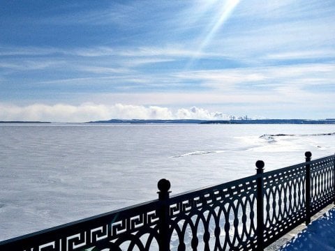 Сегодня саратовцев ожидает морозный и солнечный день