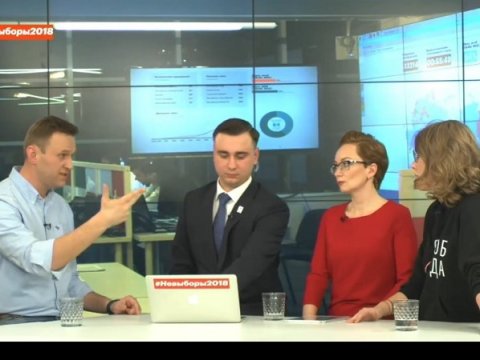 Навальный назвал Собчак «карикатурным либеральным кандидатом»