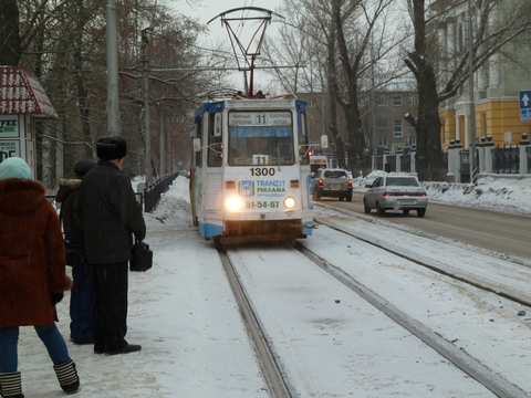 В Саратове встали трамваи двух маршрутов