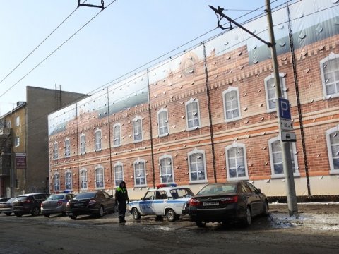 «Потемкинский фасад» сгоревшего дома на Аткарской обошелся в 165 тысяч