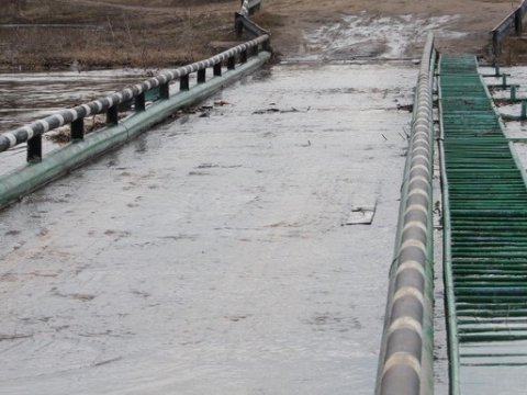 Паводок. В Самойловском районе перелиты два моста