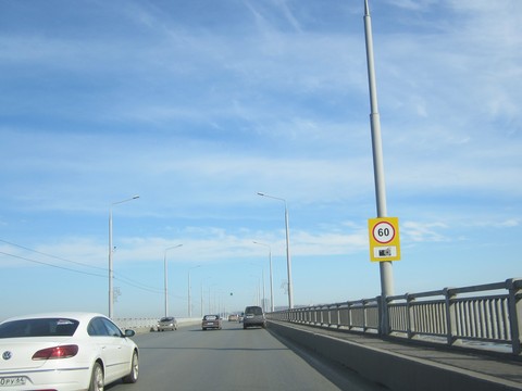 На мосту Саратов-Энгельс заработали камеры фотофиксации нарушений