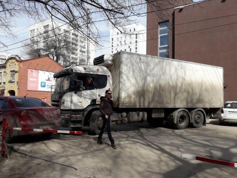 ДТП парализовало движение по улице Киселева