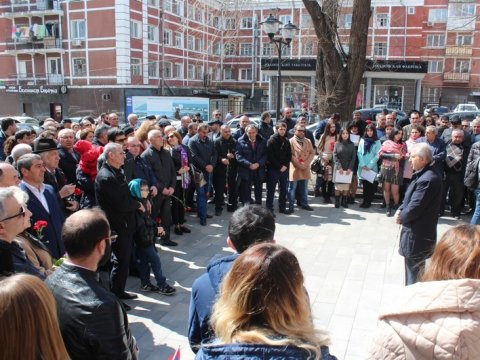 Саратовские армяне провели акцию памяти жертв геноцида
