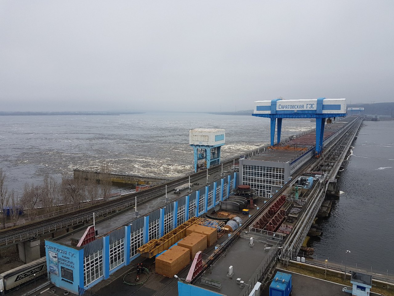 Саратовская ГЭС потратит около миллиарда евро на замену оборудования