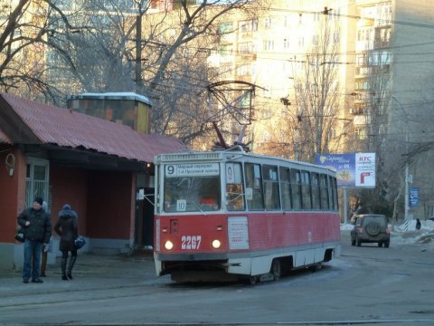 В Саратове на полтора часа прервали движение трамвая №9