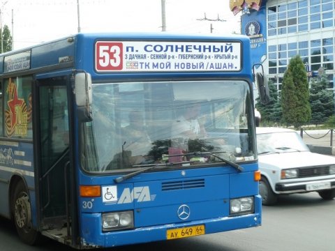 Маршрут автобуса №53 пустили вдоль бульвара Героев Отечества