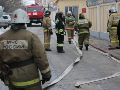 Ночью в Самойловском районе сгорела женщина