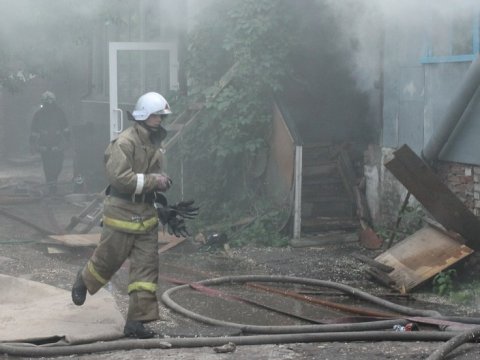На пожаре в Дубовом Гае погибли два человека